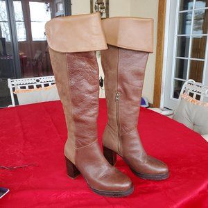 Liebeskind Berlin Over the Knee Boots Leather and Suede Size 37